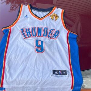 Adidas Thunder Jersey - White, Blue, and Orange